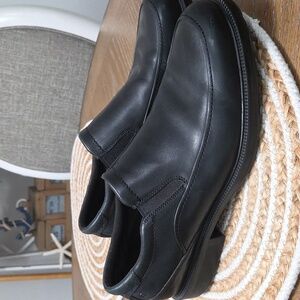 Rockport Men’s Taylor Waterproof Slip On Black Leather Loafers, Size 13